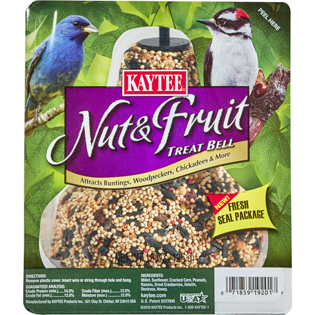 KAYTEE PRODUCTS Nut&Fruit Seed Bell 15Oz 100064693